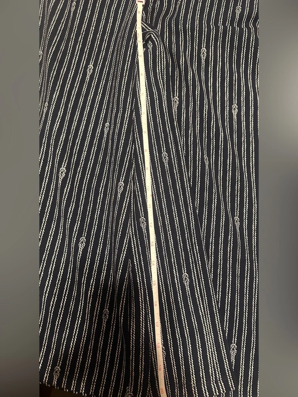 Michael Kors Striped Sleeveless Chain-trim jumpsuit